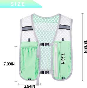 Nouvelle Tendance Mode Gilet d'Hydratation Personnalisé avec Logo, Résistant à l'Eau, en Spandex et Polyester, Toutes Saisons, pour Randonnée, Cyclisme, Marathon et Trail - Product Image 3