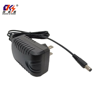 Alta calidad 3V 3A 9W fuente de alimentación montaje en pared Reino Unido enchufe AC DC adaptador con conector de 5,5*2,1mm para luces LED CCTV