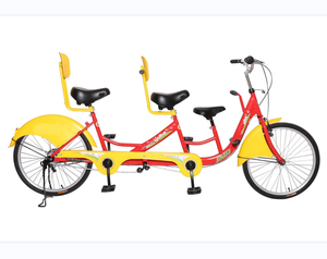 Nouveau style de vélo tandem pour deux personnes, vélo tandem fabriqué en usine, vélo double pour adultes, vélo électrique tandem - Product Image 2