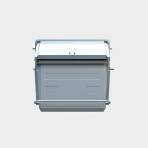 Contenedor de Basura de Acero Galvanizado BDB Metal 3200L, Sobre el Suelo - Product Image 4