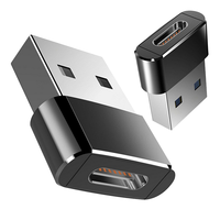 Adaptateur OTG USB 3.0 Type C USB C Femelle vers USB 3.2 Mâle Convertisseur OTG Gen2 12V 3A Charge Rapide PD pour Ordinateur Portable Téléphone Mobile