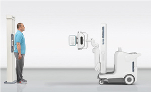 Système de radiographie mobile Mindray MobiEye 700, appareil de radiographie médical haute fréquence avec source d'alimentation électrique pour usage vétérinaire - Product Image 4