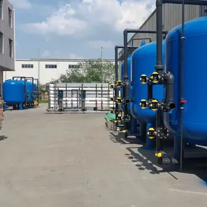 Sistem penyaringan air ro terbalik, 100 ton Per jam Air express reverse sistem osmosis