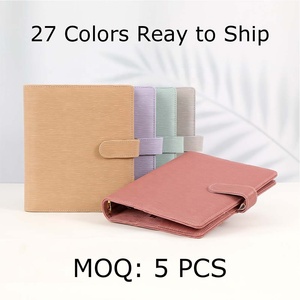 Saffiano Epi da A5 Ngân Sách chất kết dính thư mục như ringbook với 100 ngày tiết kiệm thách thức tay áo & Fly Leaf có sẵn - Product Image 2