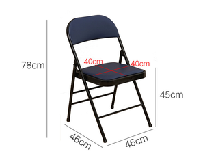 Silla de conferencia de cuero de alta calidad, sillas plegables para banquete, comedor, hotel, modernas y <span class=keywords><strong>baratas</strong></span> - Product Image 6