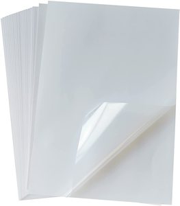 YESION製造 A4 A3 8.5"x11" インクジェット印刷可能 自己粘着透明<span class=keywords><strong>PVC</strong></span>/PETフィルム ビニールステッカーペーパーシート - Product Image 2