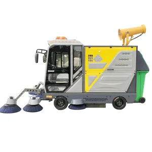New Arrival China Good Electric 7 brush Street Sweeper Floor Scrubber