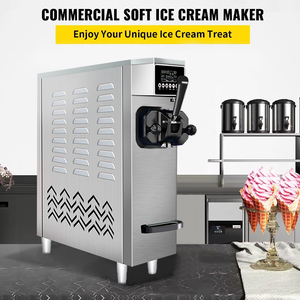 Mini máquina automática de helados de un solo cabezal de uso comercial directo de fábrica, nuevo servicio suave para <span class=keywords><strong>restaurante</strong></span>, materia prima de fruta hecha - Product Image 6