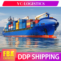 Agent de logistique internationale, expédition de la Chine vers les États-Unis et le Canada, transport maritime LCL + transport routier, livraison DDP porte à porte, fret maritime