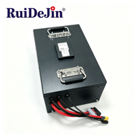 Batterie lithium-ion à décharge élevée 12V 24V 36V 48V 60V 72V avec chargeur pour châssis AGV, robot de transport de matériaux automatisé