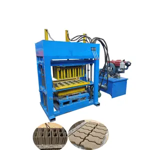 Mesin Beton batu bata QTD4-40/mesin pembuat bata blok namibia/mesin pembuat bata fiji