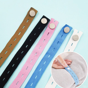 Elastic Clothes Binding Strap Solid Color Home Textile Use With Folded Clothing Storage Solution - Product Image 3