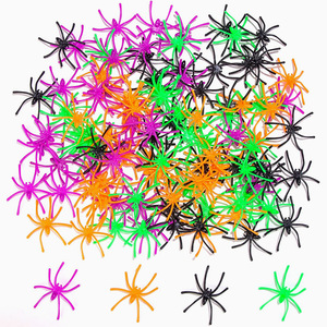 Araña de Plástico de Halloween, Araña de Simulación Colorida, Decoración de Escena de Araña, Decoración de Ambiente - Product Image 4