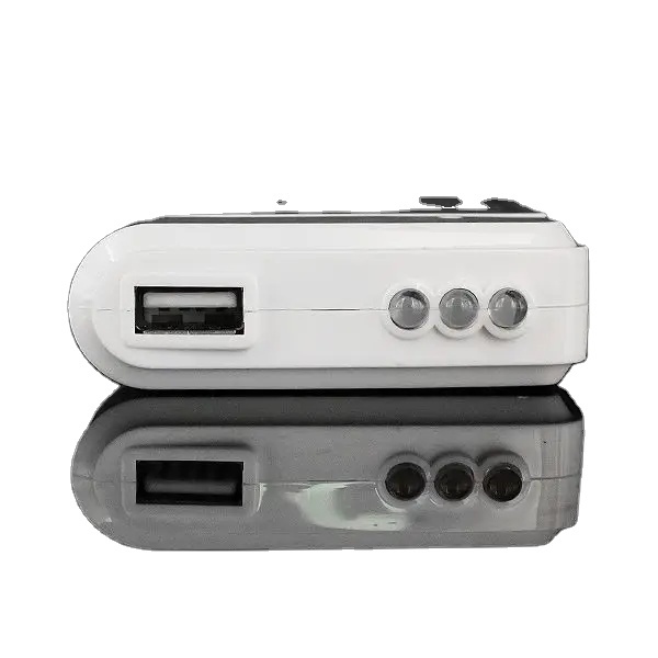 Disposable Emergency Phone Charger USB Battery Charger 4AA With Flashlight Mini Power Ban