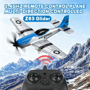 <span class=keywords><strong>Avion</strong></span> télécommandé 2,4 GHz pour enfants débutants garçons, <span class=keywords><strong>avion</strong></span> télécommandé 3CH avec gyroscope 6 axes, <span class=keywords><strong>avion</strong></span> télécommandé <span class=keywords><strong>P51</strong></span> - Product Image 2