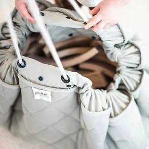 Couleur personnalisable maman extérieur chariot bébé jouet conteneur doux enfant bébé tapis de jeu sac de rangement Portable pour les enfants - Product Image 4