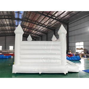 Castillo Inflable Blanco, Brincolín Inflable para Exteriores, Castillo Inflable en Venta para Bodas y Fiestas - Product Image 6