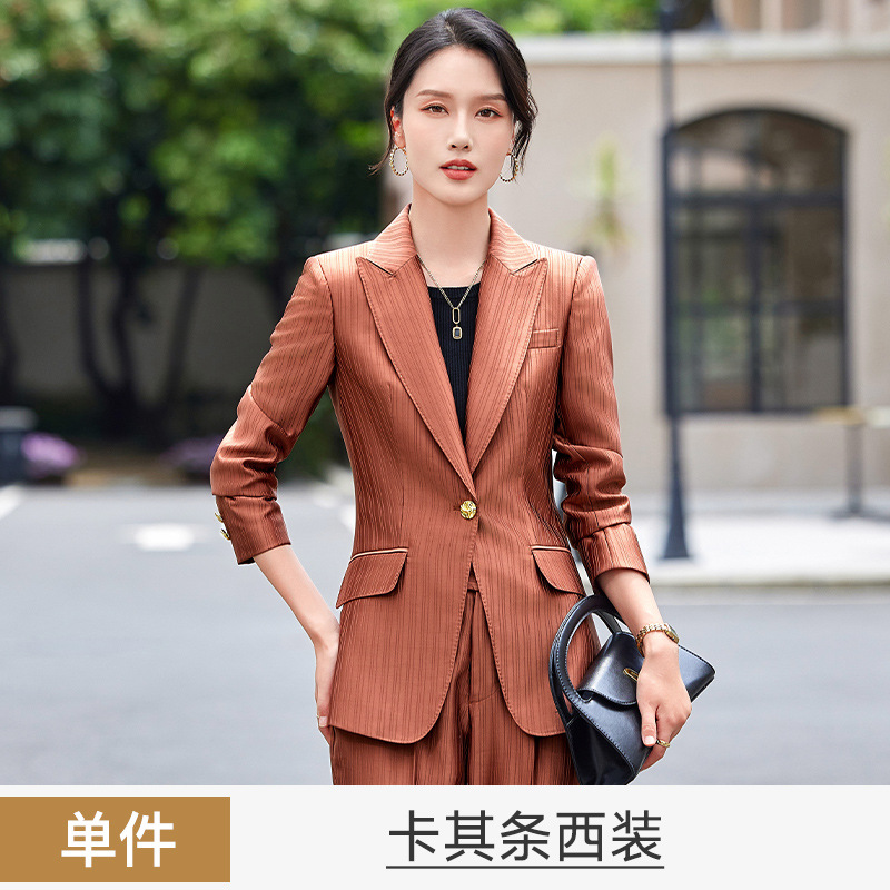 Khaki suit