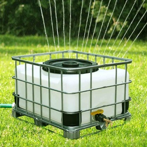 Raccord rapide pour baril d'eau de pluie, double raccord S60 x 6, pour barils IBC de 1 tonne, vanne pour barils IBC, raccords pour barils IBC, adaptateur rapide pour tuyau de jardin - Product Image 5