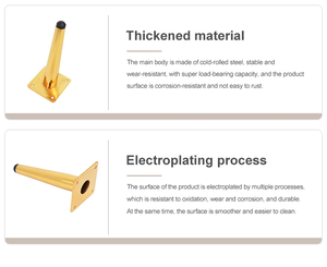 Gambe <span class=keywords><strong>per</strong></span> <span class=keywords><strong>Sedie</strong></span> <span class=keywords><strong>in</strong></span> Acciaio LC, Componenti <span class=keywords><strong>per</strong></span> Mobili, Piedi Conici 100mm-720mm, Gambe <span class=keywords><strong>in</strong></span> <span class=keywords><strong>Metallo</strong></span> a Cono Obliquo <span class=keywords><strong>per</strong></span> <span class=keywords><strong>Sedie</strong></span> da Pranzo - Product Image 6