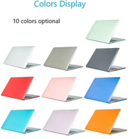 Coques d'ordinateur en cristal promotionnelles d'usine, coques fines pour ordinateur portable Apple, coque rigide pour Apple Macbook Air 13