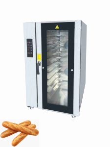 เตาอบไฟฟ้าเชิงพาณิชย์สำหรับร้านเบเกอรี่ สภาพใหม่ 220V พร้อมเทอร์โมสตัทปรับได้ ควบคุมอุณหภูมิได้อย่างแม่นยำ ยี่ห้อ <span class=keywords><strong>Yiren</strong></span> - Product Image 2