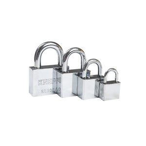 무료 샘플 최고 품질 광장 키 자물쇠 높은 보안 사용자 정의 로고 솔리드 헤비 듀티 철 자물쇠 60MM - Product Image 5