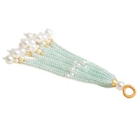 Pendentifs à pampilles en perles de plastique de style vintage, accessoires faits à la main, bijoux traditionnels de style chinois, breloques de sac DIY, broche