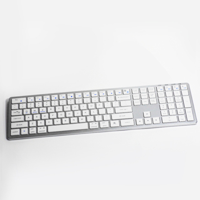 Best Selling Luxury Mini Ultrathin Wireless PC Keyboard Mouse Combo Custom Layout for Bluetooth Technology Blue Toos for Gamers