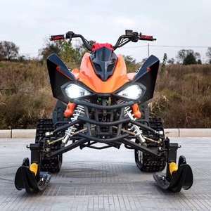 Quad 200cc 4 temps électrique/essence, motoneige, traîneau à chenilles, véhicule <span class=keywords><strong>de</strong></span> <span class=keywords><strong>ski</strong></span> <span class=keywords><strong>de</strong></span> <span class=keywords><strong>fond</strong></span>, sentier, charge maximale <span class=keywords><strong>de</strong></span> 280 kg - Product Image 6