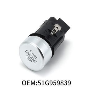 Botón de Encendido/Apagado del Motor 51G959839A para Volkswagen Golf Sportsvan, Interruptor de Encendido sin Llave, Material ABS - Product Image 5