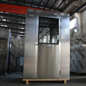 可定制新型无噪音HEPA过滤器不锈钢304空气淋浴隧道适用于浩兰洁净室精密机械 - Product Image 1