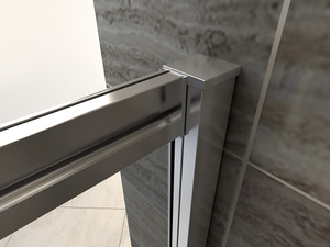 Hot Bán Bạc Cửa Trượt Đi Bộ Trong Tắm Bao Vây Modular Tempered Glass Tích Hợp Nhà Cung Cấp Cho Phòng Tắm Sử Dụng - Product Image 5