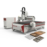 Máquina CNC Router para Madera 4*8FT A2-1325, para Corte, Grabado y Fresado, con Función de Nesting, para Procesamiento de Madera y Fabricación de Muebles