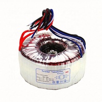 Meilleur transformateur d'amplificateur audio à noyau toroïdal à faible puissance, bobinage en cuivre monophasé 60Hz, 220V, fabricant chinois