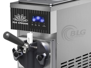 Blg Chất lượng cao Mini Máy tính để bàn đầu duy nhất Máy làm kem nhỏ 0NE hương vị Tabletop Máy làm kem mềm để bán - Product Image 4