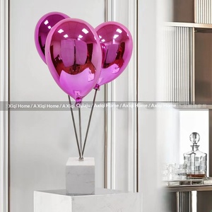 Ornamento Moderno Minimalista Creativo a Forma di Palloncino con Tecnica di Elettroplaccatura per Case Modello, Uffici Vendite, Sale, Soggiorni e TV - Product Image 3