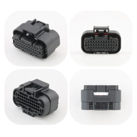 Conector Impermeable de 33 Orificios para Automóvil, Enchufe para ECU, Conector Doméstico 1554461-1/1554458-2, Conector de 33 Pines, DJ7332Y-1-11/21