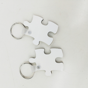 Tùy Chỉnh <span class=keywords><strong>Keychain</strong></span> Thăng Hoa In Ấn Ảnh Designer Key Chain MDF Đúp Sided <span class=keywords><strong>Puzzle</strong></span> Mảnh Vòng Chìa Khóa - Product Image 3