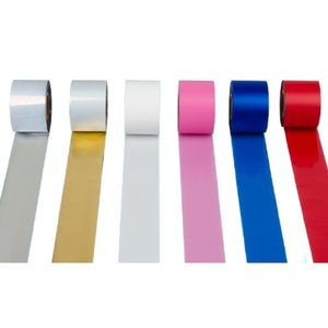 Ruban de transfert thermique doré métallique de qualité supérieure, largeur personnalisée de 40 mm, or résine pour imprimante à codes-barres - Product Image 2