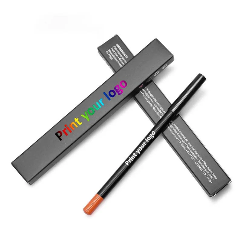 Water proof customize logo lip liners, private label eyeliners pen, eyebrow pencil