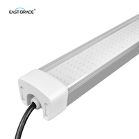 Lampe LED pour l'élevage des reptiles, garantie 3 ans, 4 pieds, 120 W, sans scintillement, spectre UVA et UVB pour l'élevage des insectes et des reptiles
