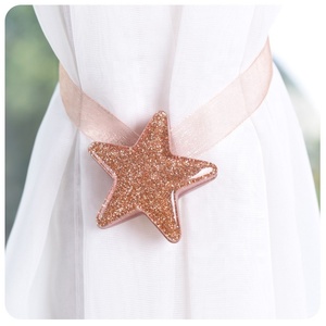 Elegant Crystal Flower Magnetic Curtain Rope <strong>Tieback</strong> - Product Image 2