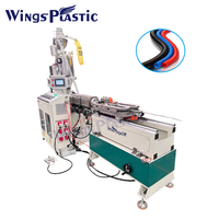 Máquina para Fabricar Tubos Corrugados de Pared Simple de Plástico PE PP PVC, Maquinaria para Fabricar Mangueras y Tubos