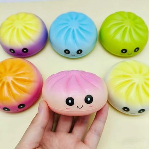 Juguete de descompresión de rebote lento con forma de bollo grande, simulación de Cha Siu Bao, para liberar la tensión, al por mayor - Product Image 4