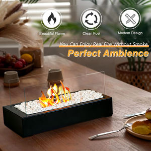 <span class=keywords><strong>Chimenea</strong></span> de Mesa Portátil Cookwin de Nuevo Diseño, Quemador de Bioetanol, para Hacer S'mores, para Interiores y Exteriores - Product Image 1