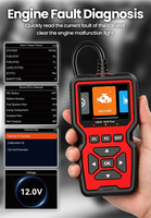 Escáner OBD2 V519 Plus, Lee y Borra Códigos de Error del Motor, Admite Flujo de Datos en Tiempo Real para Todos los Autos Compatibles con OBDII