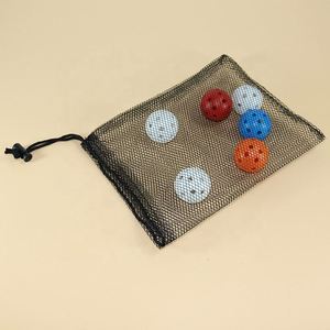 Customized Polyester <b>Table</b> <b>Tennis</b> and Golf Ball Storage Net Bag Lady Fashion Style Drawstring Bag SHENGYI Brand Model LP-0228 - Product Image 5