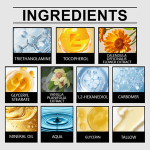 Nhãn hiệu riêng tự nhiên hữu cơ cơ Thể Bơ chăm sóc da Kem dưỡng ẩm cỏ Fed Whipped Thịt Bò mỡ động vật Balm Mặt Kem chính Glycerin - Product Image 3