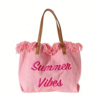 Bolsa Tote Multifuncional de Lona de Algodón, Diseño de Moda Extra Grande, Bolsa de Algodón